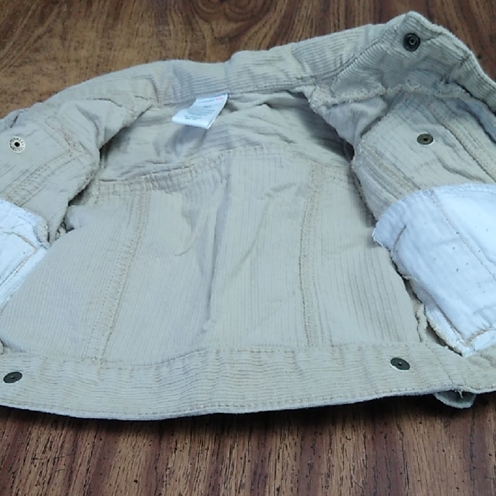Tan Corduroy Jacket Size 12 Months